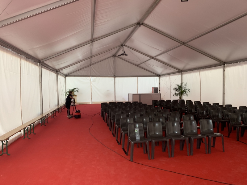 nettoyage de salle de conférence événement à lyon