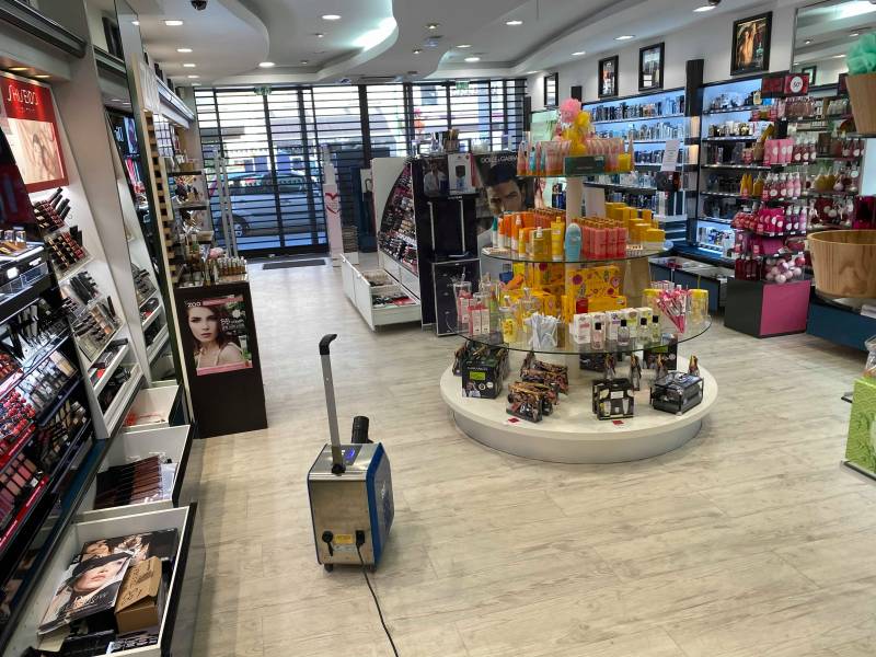 Assainissement des locaux de magasin à Lyon