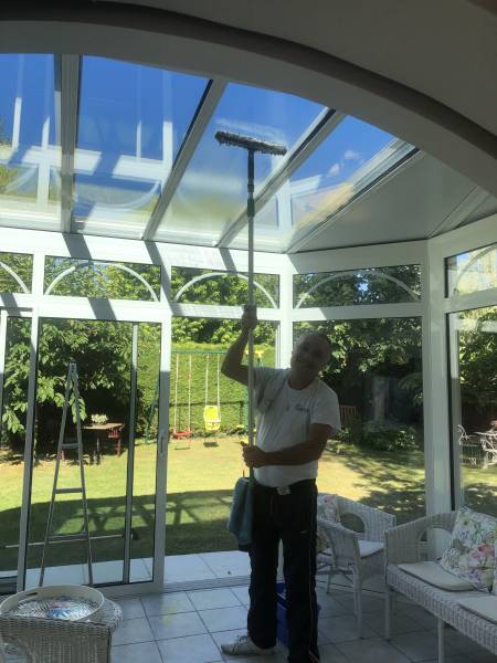 Prestataire pour nettoyage de vitres de veranda à Lyon
