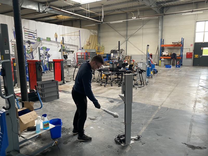 Nettoyage d'entrepôt de société à Lyon