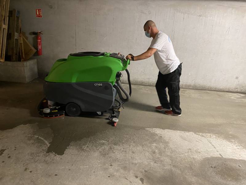 Service d'entretien professionnel de parking et sous-sol à Lyon Gerland