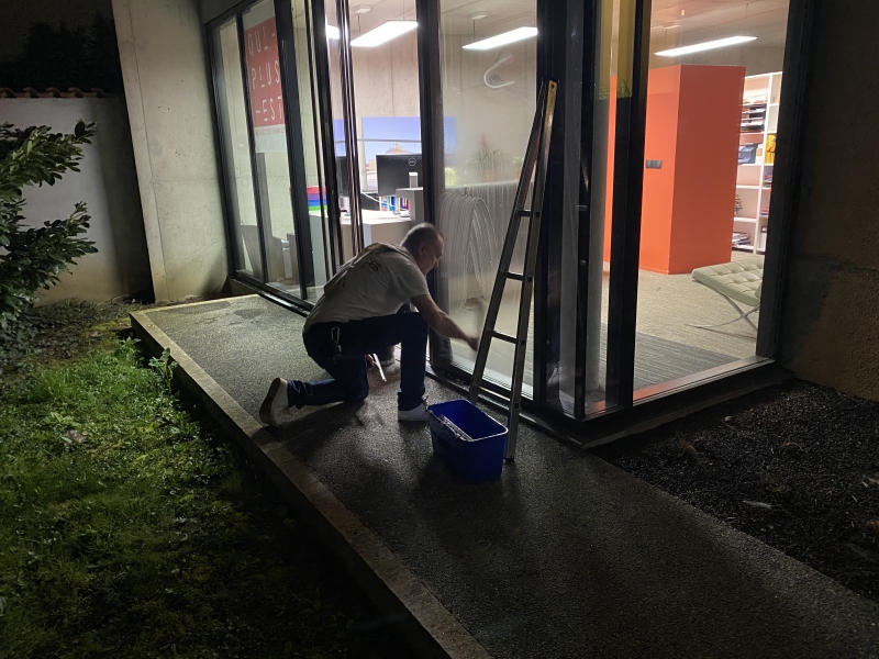 Remise au propre pour entreprise le soir à Lyon