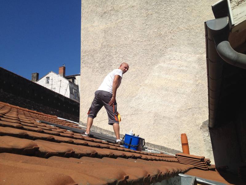 Nettoyage d'un toit vitré à Lyon