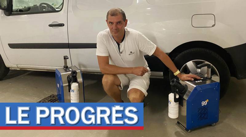 Article sur C Services Nettoyage dans Le Progrès septembre 2020