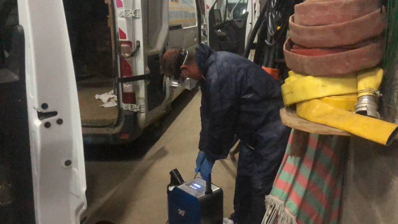 désinfection par voie aérienne à Montcarra (38)