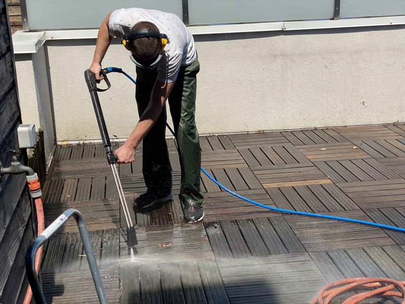 Lavage au karcher haute pression en Rhône Alpes