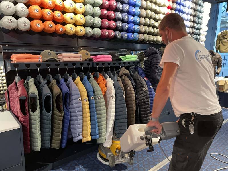 nettoyage de moquette commerce luxe lyon