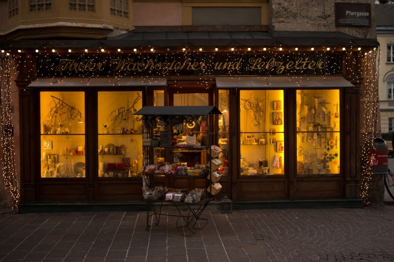nettoyage de vitres et vitrines pour Noël Lyon