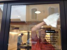 Nettoyage des vitres à Optic2000